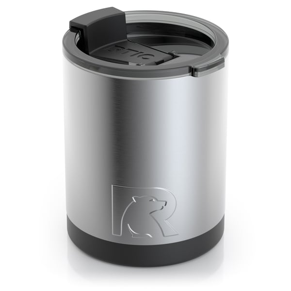 12oz Lowball Tumbler, Stainless, Glossy Image