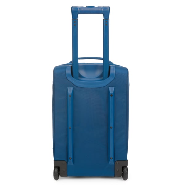 Medium Road Trip Rolling Duffle Bag, Navy & Denim Image