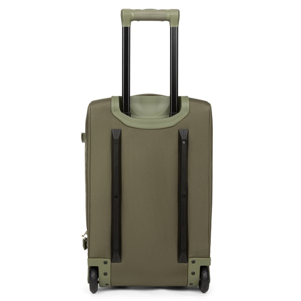 Medium Road Trip Rolling Duffle Bag, Olive & Beach Image
