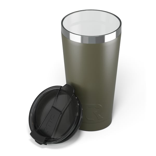 16oz Essential Pint Tumbler, Olive Image