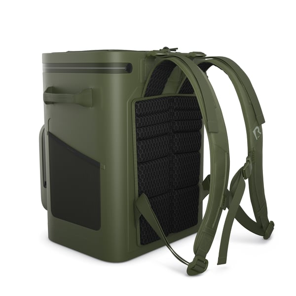 24 Can Ultra-Tough Backpack Cooler, Olive Image