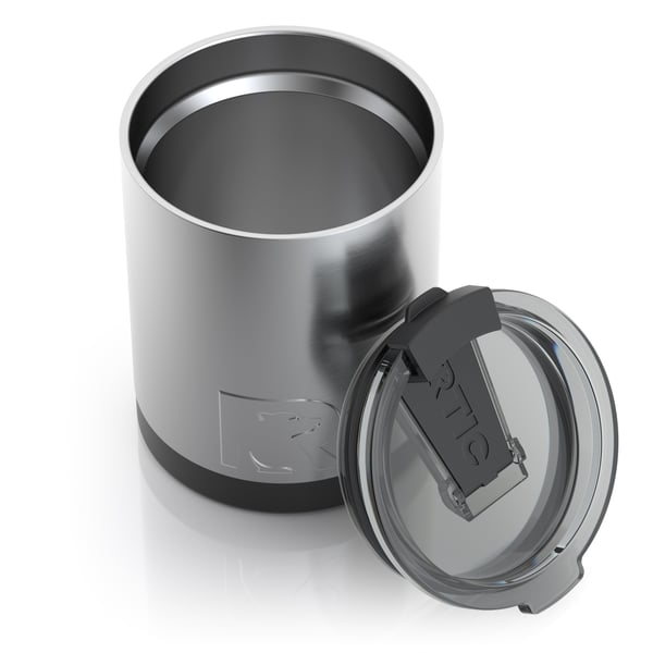 12oz Lowball Tumbler, Stainless, Glossy Image