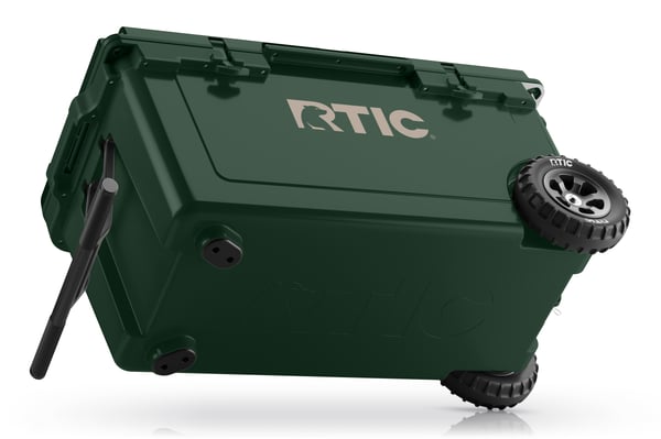 72 QT Ultra-Light Wheeled Cooler, Dark Pine, image 6 of 7
