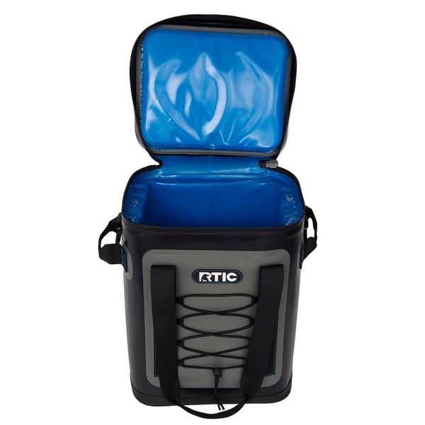 24 Can Backpack Cooler, Blue / Grey, image 5 of 5