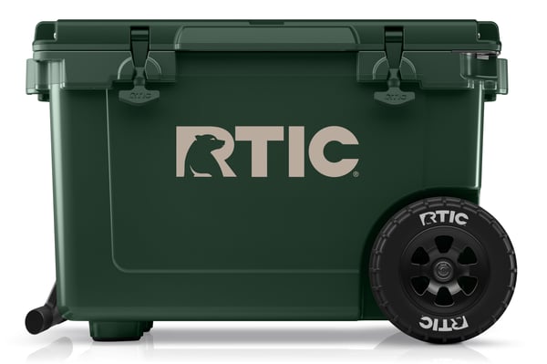 52 QT Ultra-Light Wheeled Cooler, Dark Pine Image