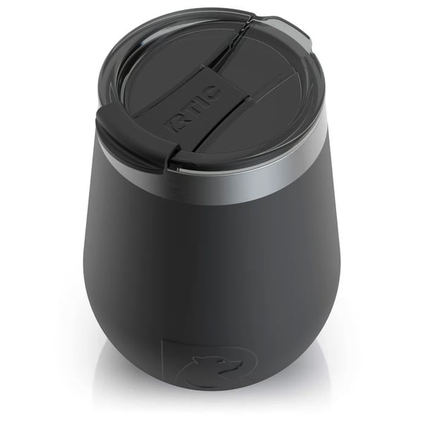 12oz Cocktail Tumbler, Black, Matte Image