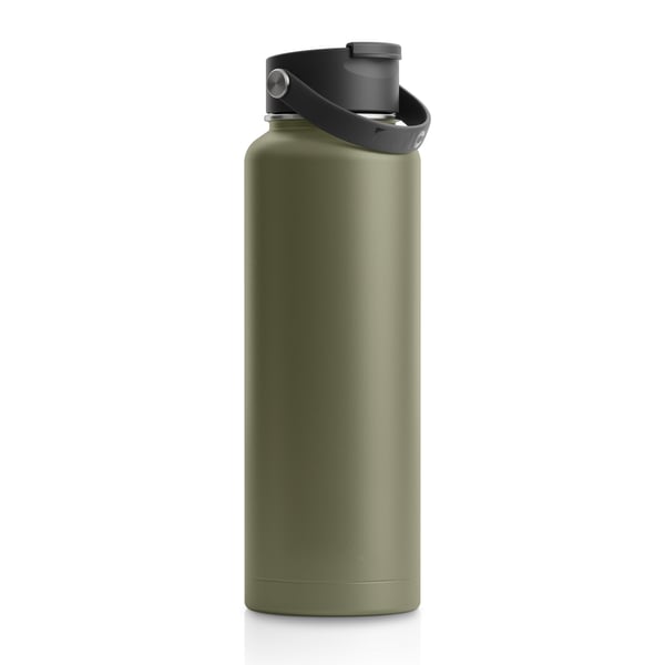 40oz Bottle, Olive, Matte Image