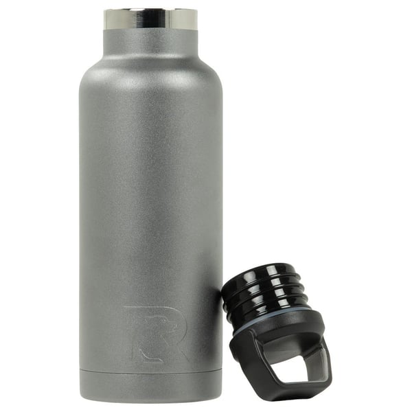 16oz Water Bottle, Graphite, Matte Image