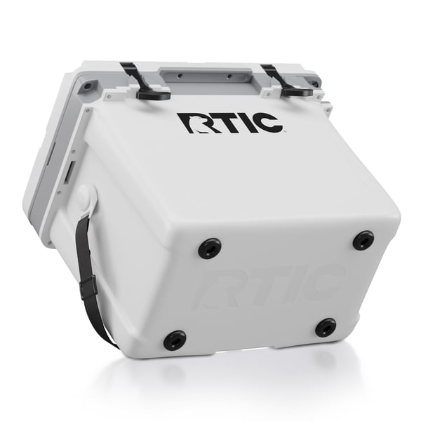 22 QT Ultra-Light Cooler, White & Grey Image