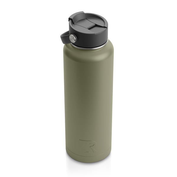 40oz Bottle, Olive, Matte Image