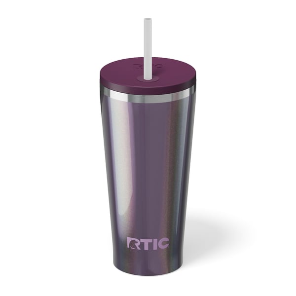 20oz Everyday Tumbler, Plum Glitter Image