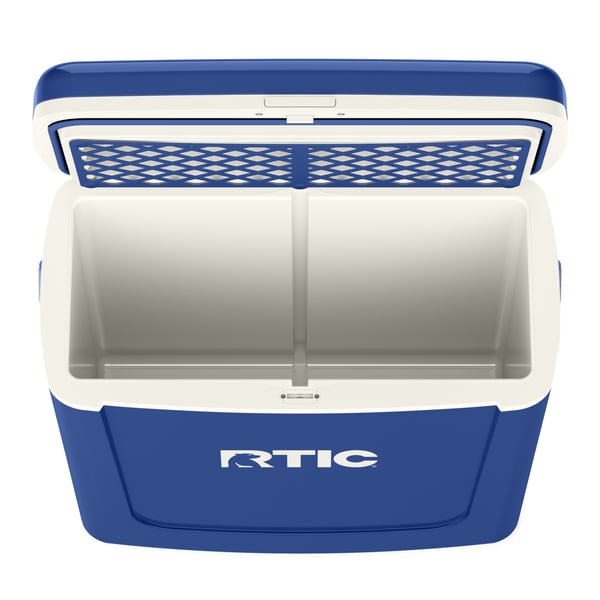 16 QT Road Trip Cooler, Cobalt & White Image