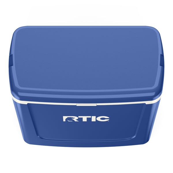 16 QT Road Trip Cooler, Cobalt & White Image