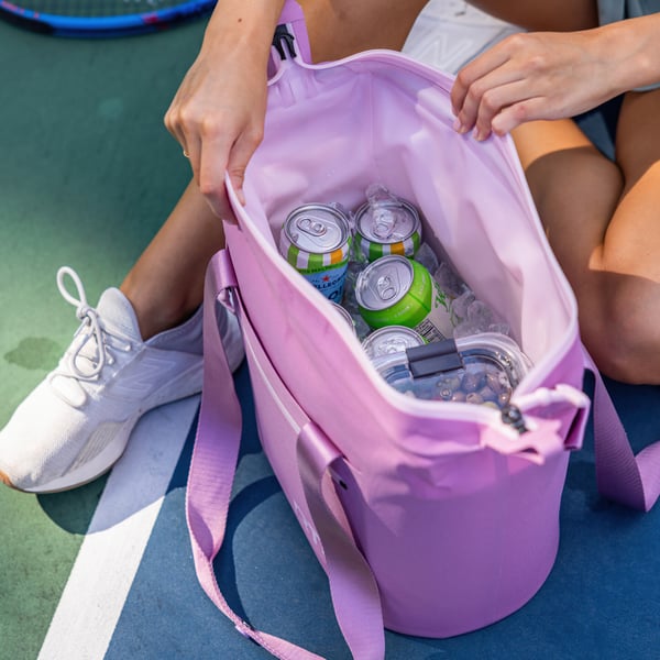 16 Can Marina Waterproof Tote Cooler, Teal, image 5 of 9