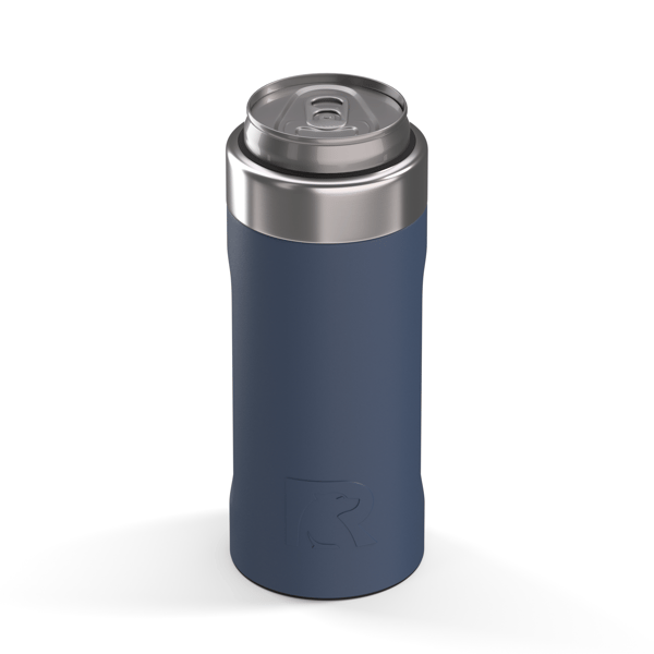 12oz Ultimate Skinny Can Cooler, Navy Image