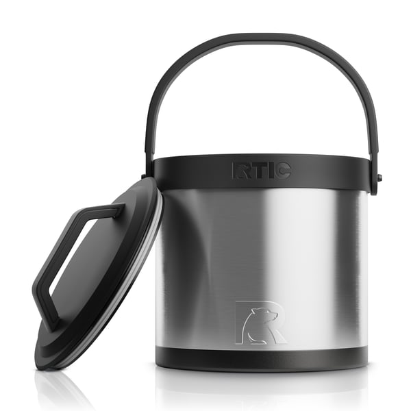 Insulated Ice Bucket, Stainless Image