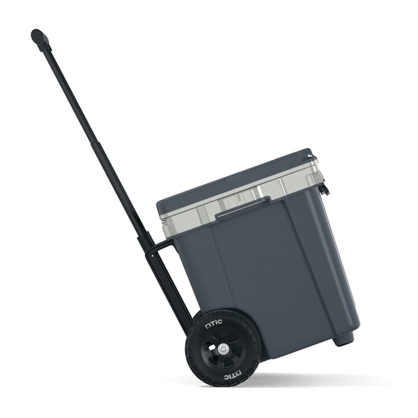 42 QT Ultra-Light Wheeled Cooler, Dark Grey & Cool Grey Image