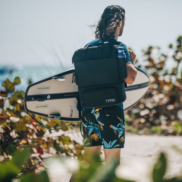 2-in-1 Chillout Backpack, Navy & Denim Image
