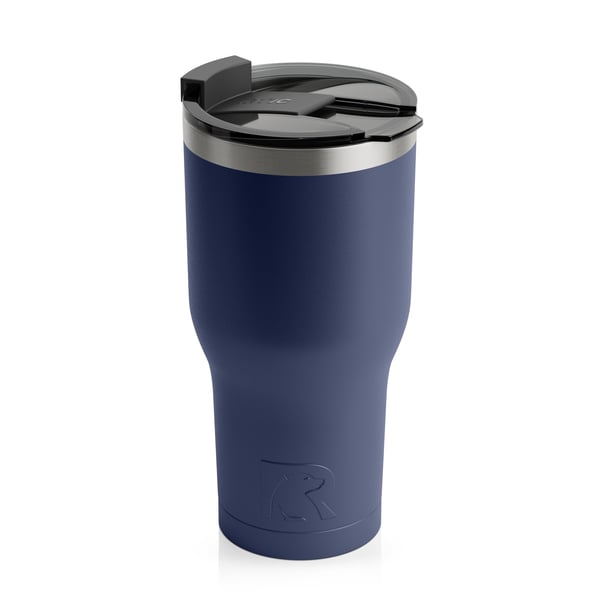 30oz Tumbler, Navy, Matte Image