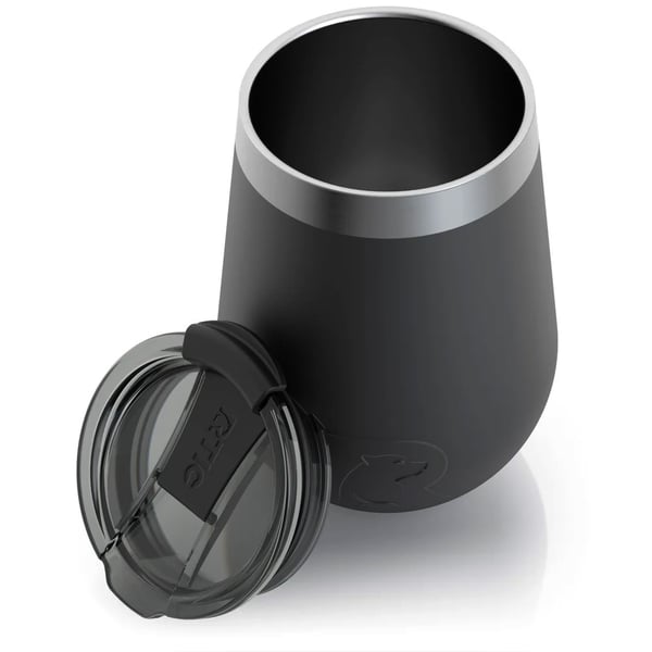 12oz Cocktail Tumbler, Black, Matte Image