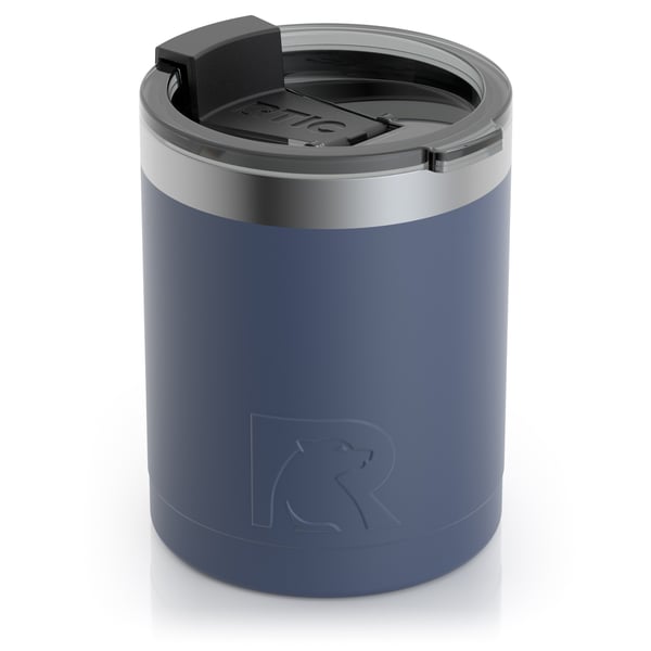12oz Lowball Tumbler, Navy, Matte Image