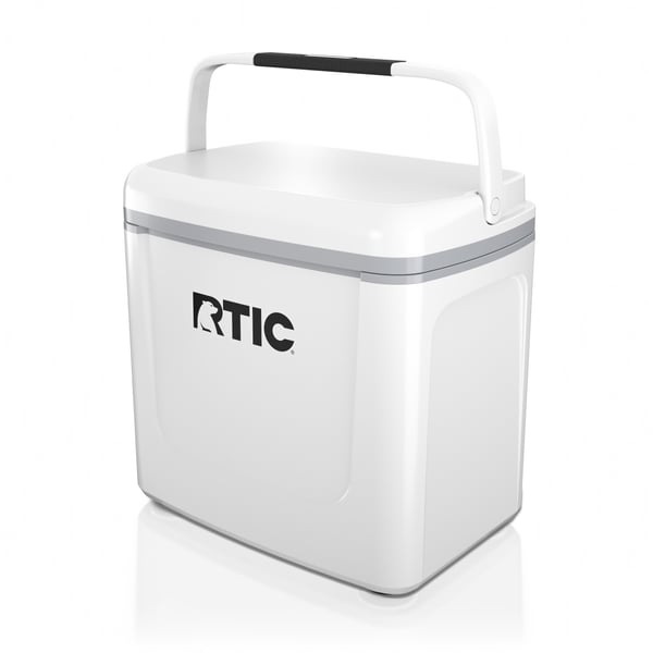 8 QT Road Trip Personal Cooler, White & Grey Image
