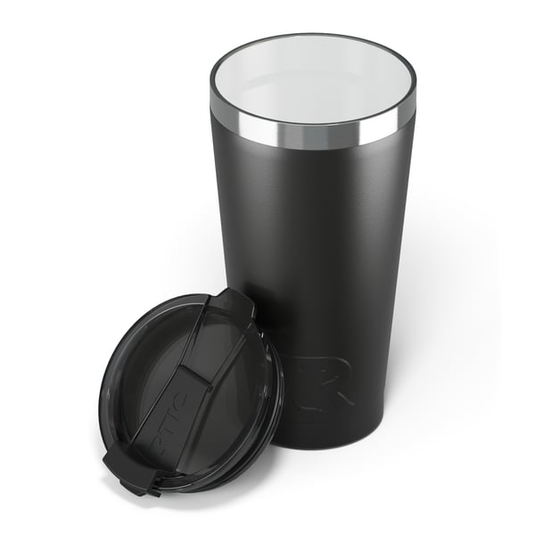 16oz Essential Pint Tumbler, Black Image