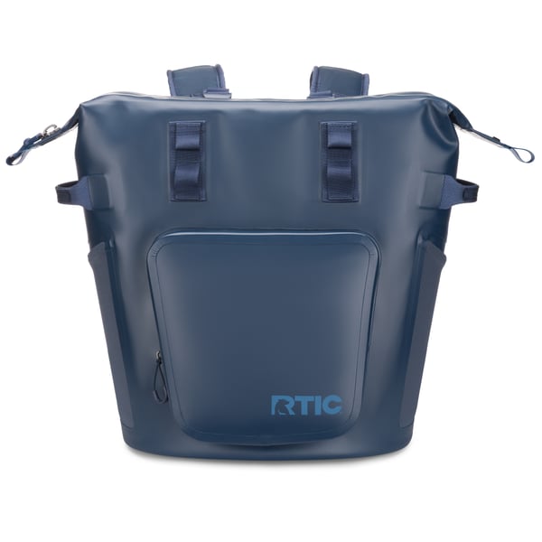 24 Can Summit Waterproof Backpack Cooler, Navy, image 3 of 10