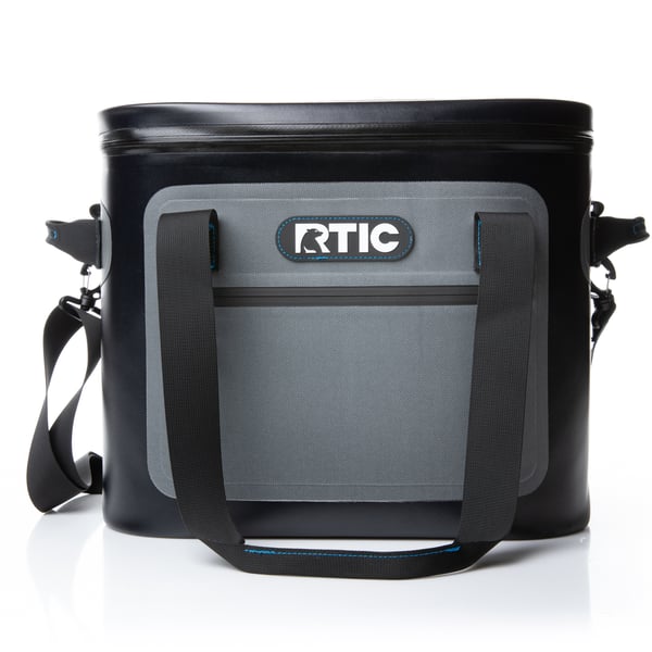 30 Can Ultra-Tough Soft Cooler, Blue / Grey Image