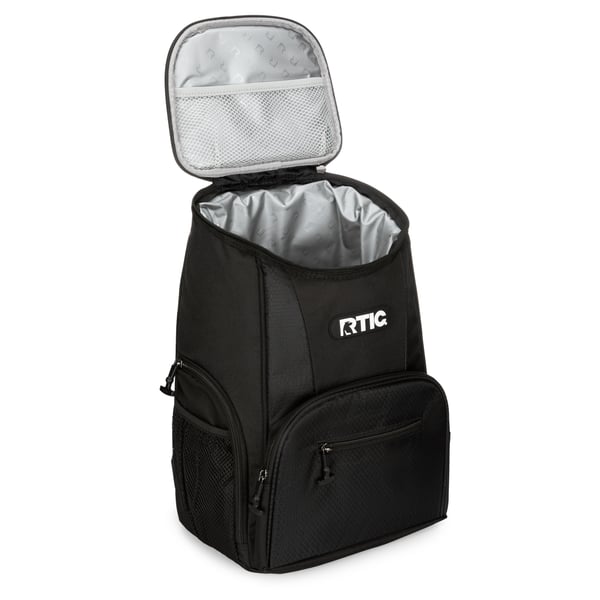 15 Can Lightweight Backpack Cooler, Black Image