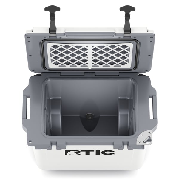 22 QT Ultra-Light Wheeled Cooler, White & Grey Image