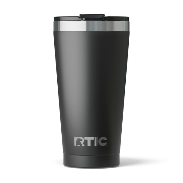16oz Essential Pint Tumbler, Black Image