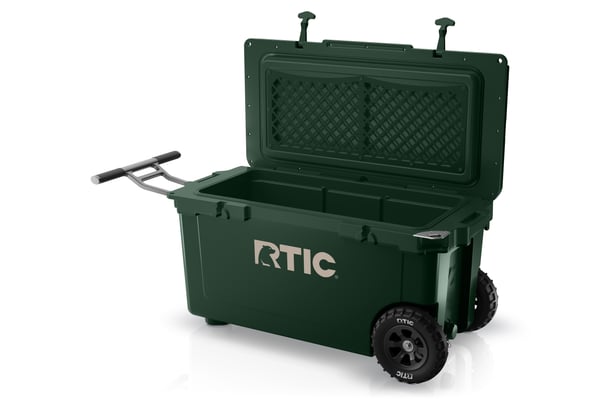 72 QT Ultra-Light Wheeled Cooler, Dark Pine, image 3 of 7