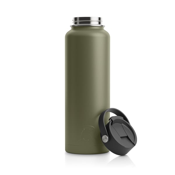 40oz Bottle, Olive, Matte Image