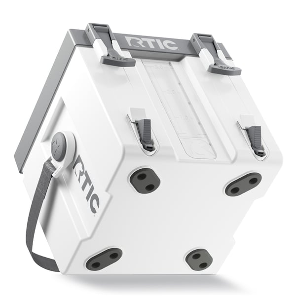 3 Gallon Halftime Water Cooler, White & Grey Image