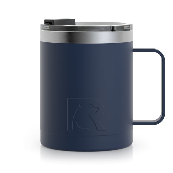 12oz Coffee Mug, Navy, Matte Image