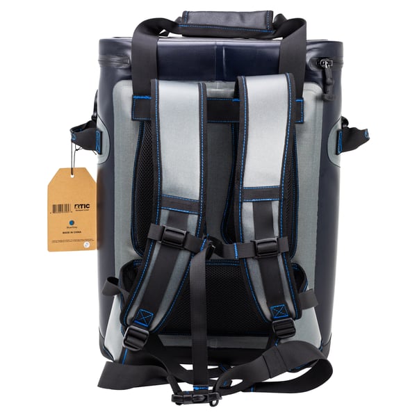 36 Can Backpack Cooler, Blue / Grey, 2nd Gen Image