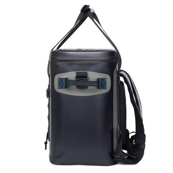 24 Can Backpack Cooler, Blue / Grey, image 3 of 5