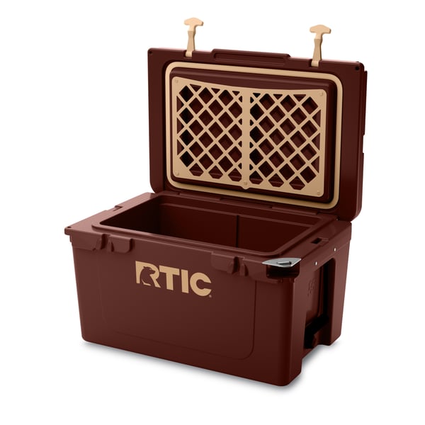 45 QT Ultra-Tough Cooler, Chocolate Brown, image 3 of 7