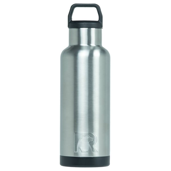 16oz Water Bottle, Stainless, Glossy Image