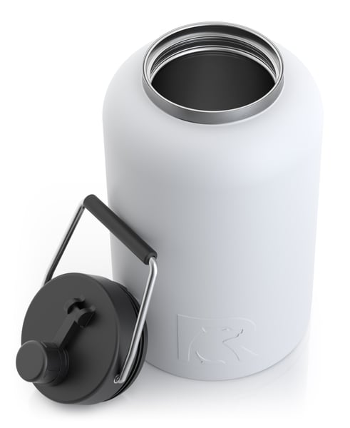 One Gallon Jug, White, Matte Image