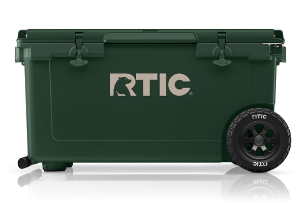 72 QT Ultra-Light Wheeled Cooler, Dark Pine, image 2 of 7