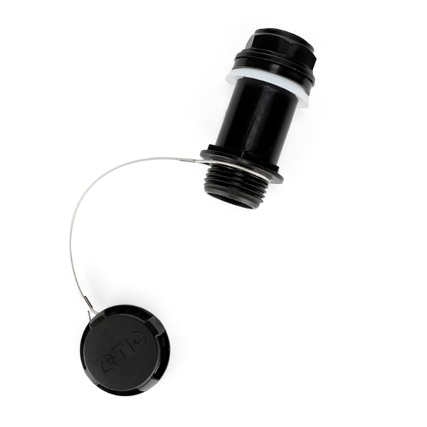 22 QT Wheeled Ultra-Light Cooler Drain Plugs Image