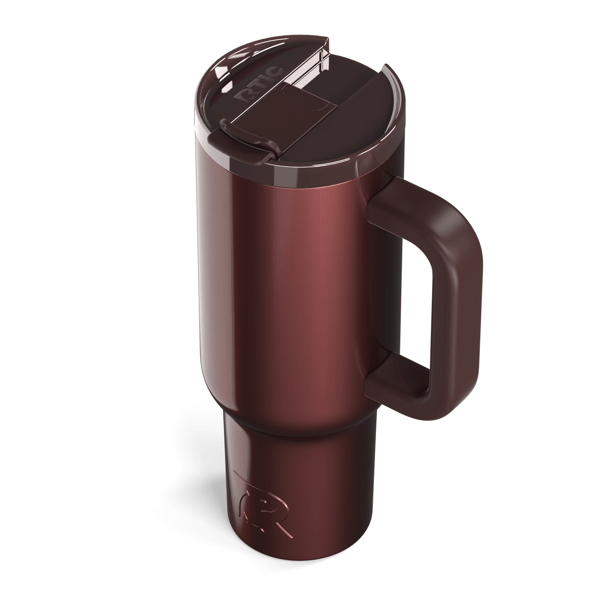 40oz Road Trip Tumbler, Chocolate Brown Metallic, image 7 of 7