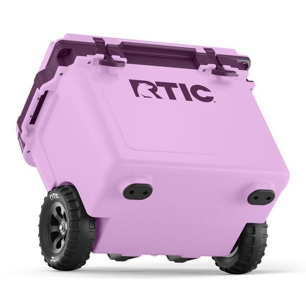 22 QT Ultra-Light Wheeled Cooler, Lavender/Plum Image