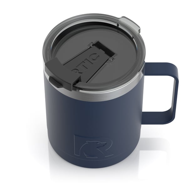 12oz Coffee Mug, Navy, Matte Image