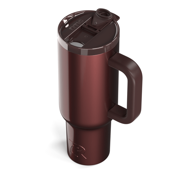 40oz Road Trip Tumbler, Chocolate Brown Metallic, image 6 of 7