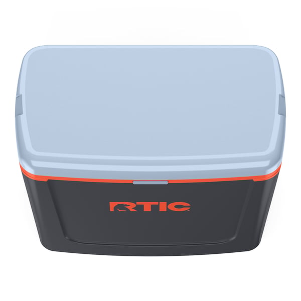 16 QT Road Trip Cooler, Light Black & Persimmon, image 7 of 7