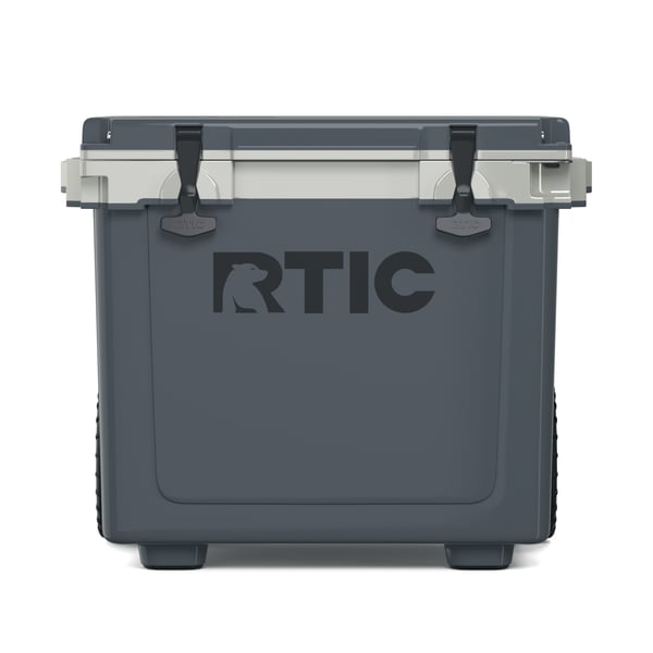 42 QT Ultra-Light Wheeled Cooler, Dark Grey & Cool Grey Image