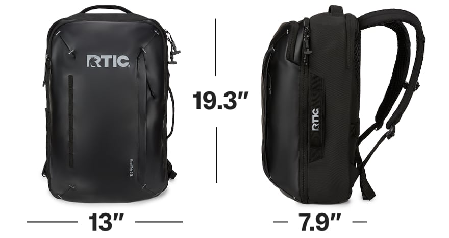 RTIC Road Trip Travel Pack Dimensions